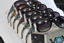 Wholesale Lot Of 6 Pairs Women Ladies Fashion Sunglasses Rose,1127 great quality