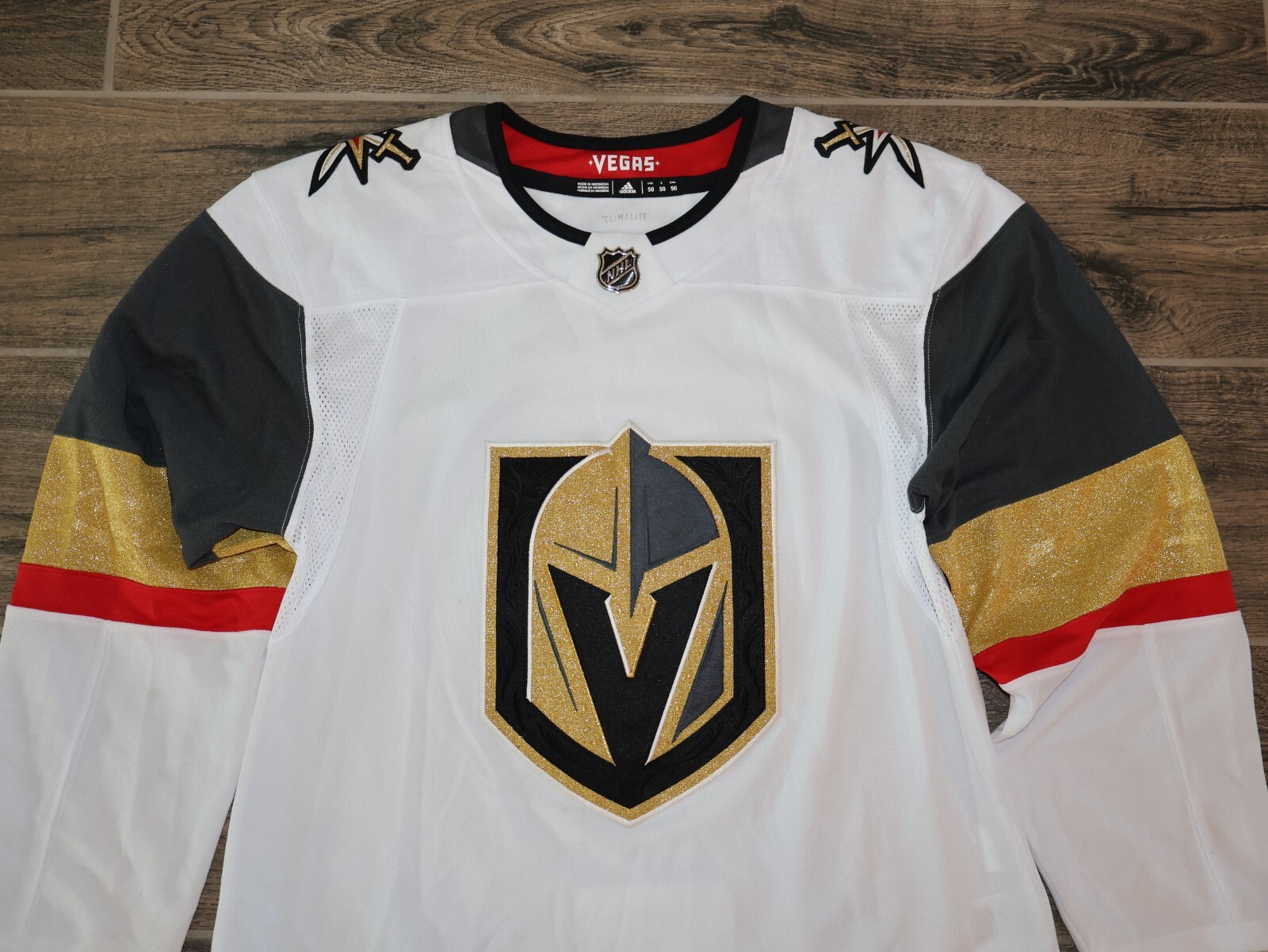 Las Vegas Golden Knights Adidas NHL Hockey Jersey Sewn Authentic 50