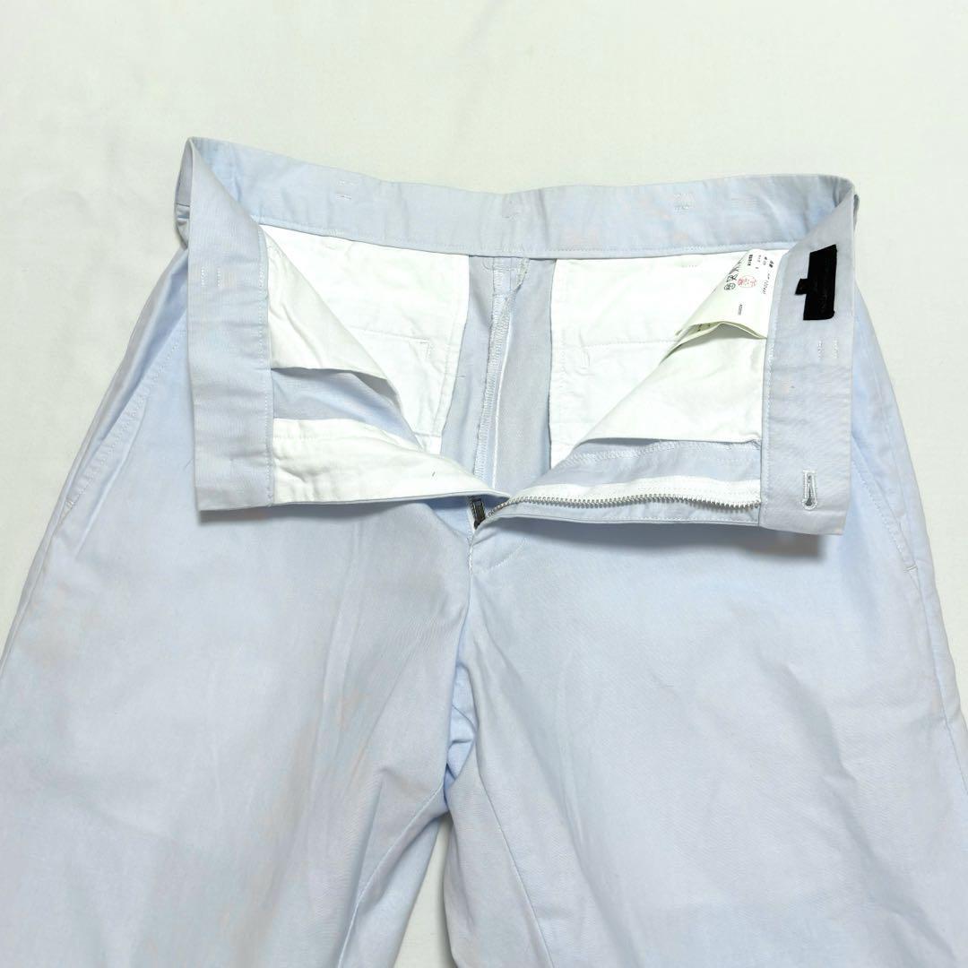 90's 田中オム COMME des GARCONS HOMME Slacks Comme Des Garçons Homme Tanaka Light Blue Cotton Slacks 90S
