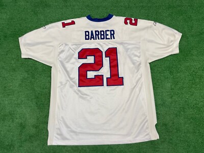 Reebok NFL Football New York Giants Tiki Barber #21 Jersey Size 56