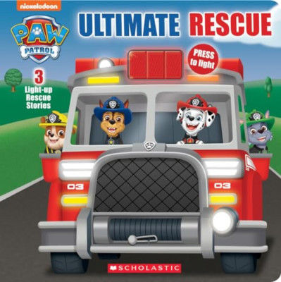 Ultimate Rescue (Paw Patrol Light-Up Storybook) (Media  - BOOK NEW Scholastic 02