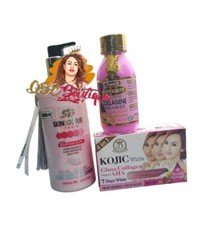 Skin Doctor Paris Egyptian Glow Ultra Radiance Whitening lotion saop serum set