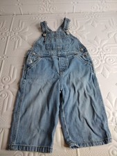 Levi's Toddler Size 18M Denim Overalls/Bibs Carpenter Blue Jean Pants Unisex