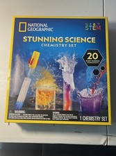Nat Geo STEM Stunning Science Chemistry Set of 20 Easy Experiments