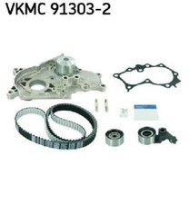 Original SKF Wasserpumpe + Zahnriemensatz VKMC 91303-2 für Toyota