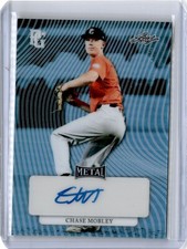 2023 Perfect Game Metal Platinum Chase Mobley 1/2 Auto (B23) Guardians