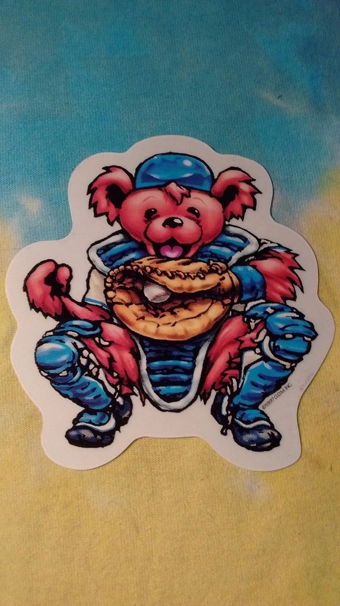 Vintage Grateful Dead Dancing Bear Baseball Catcher 4 Inch
