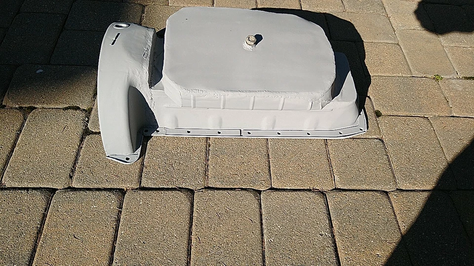 Ford Modelo B Race Oil Pan SCTA TROG Vintage Race Drag Sprint Car Ex Johansen  Foto 3 de 4