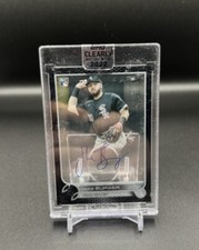 2022 Topps Clearly Authentic Jake Burger Black Rookie Autograph Auto RC /75