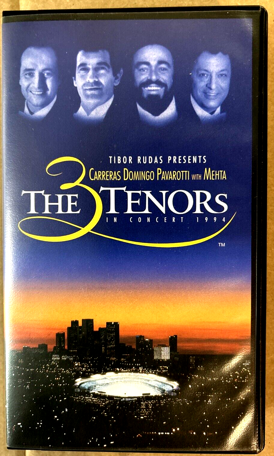 Amazing- The Three Tenors: Carreras/Domingo/Pavarotti VHS 1994 Live Concert!