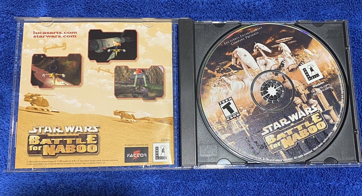 Prix de Star Wars: Battle for Naboo sur PC Games | Comparer les Prix en Loose, Complet, Neuf Prix de Star Wars: Battle for Naboo sur PC Games | Comparer les Prix en Loose, Complet, Neuf
