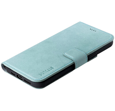 Suncase Pelle Custodia Piegatura Custodia a Libro Copertura Antico Turchese per