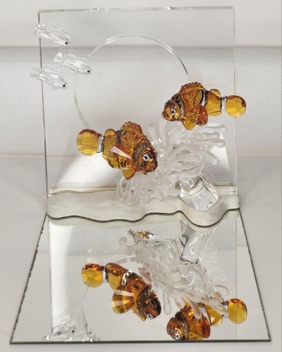 SWAROVSKI WONDER OF THE SEA HARMONY ケース付 SWAROVSKI CRYSTAL 2005 WONDERS OF THE SEA HARMONY EXCELLENT