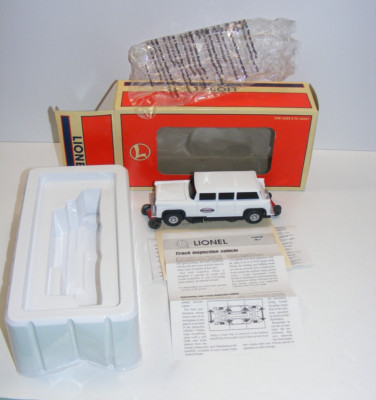 NOS LIONEL 1996 TRACK INSPECTION VEHICLR NYC CREW CAR MOTORIZED 6-18430 D3