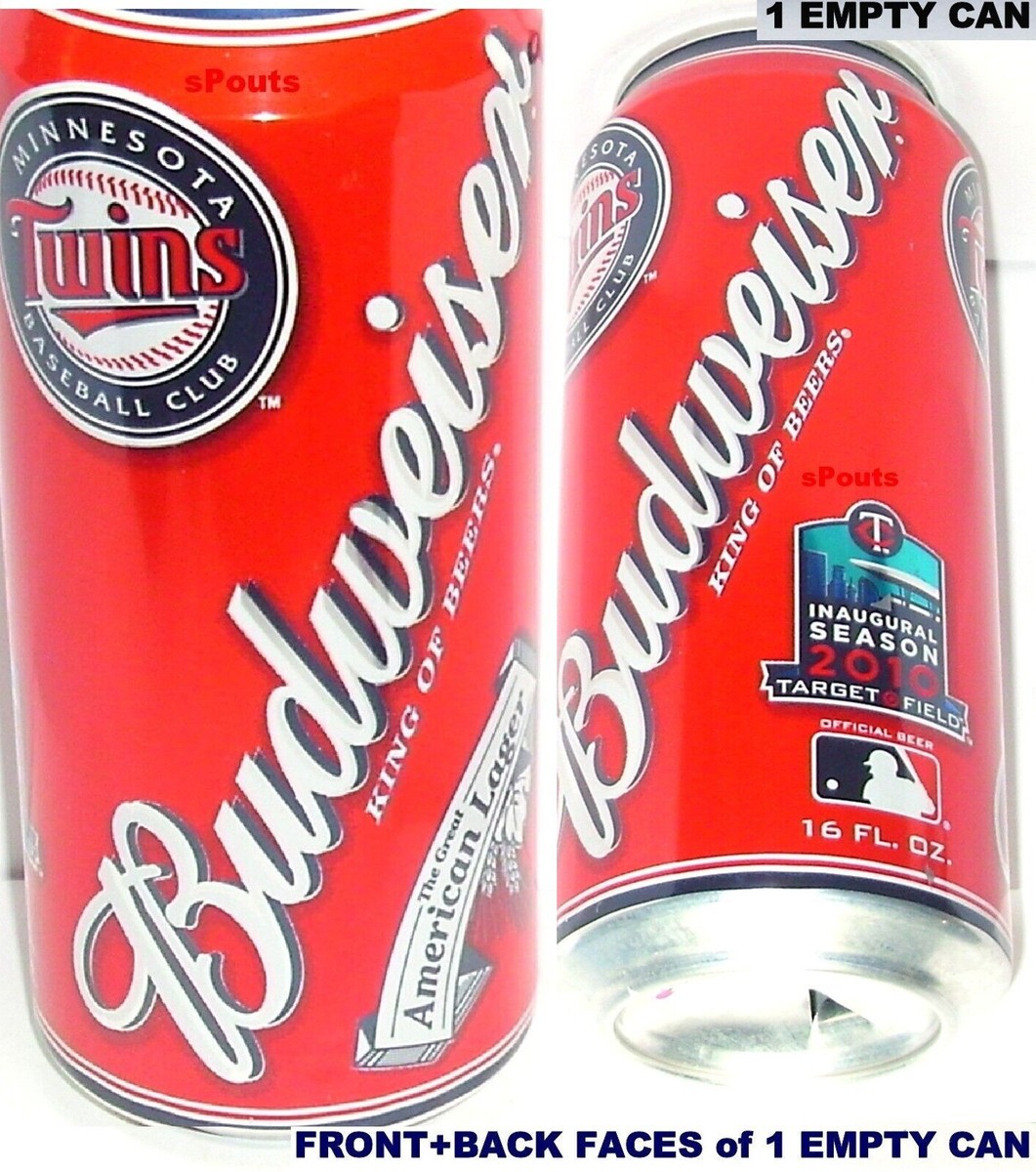 【美品】Musican MC-001 002 Budweiser 2個セット 2010 MINNESOTA TWINS BASEBALL CLUB TARGET FIELD MLB BUDWEISER BEER
