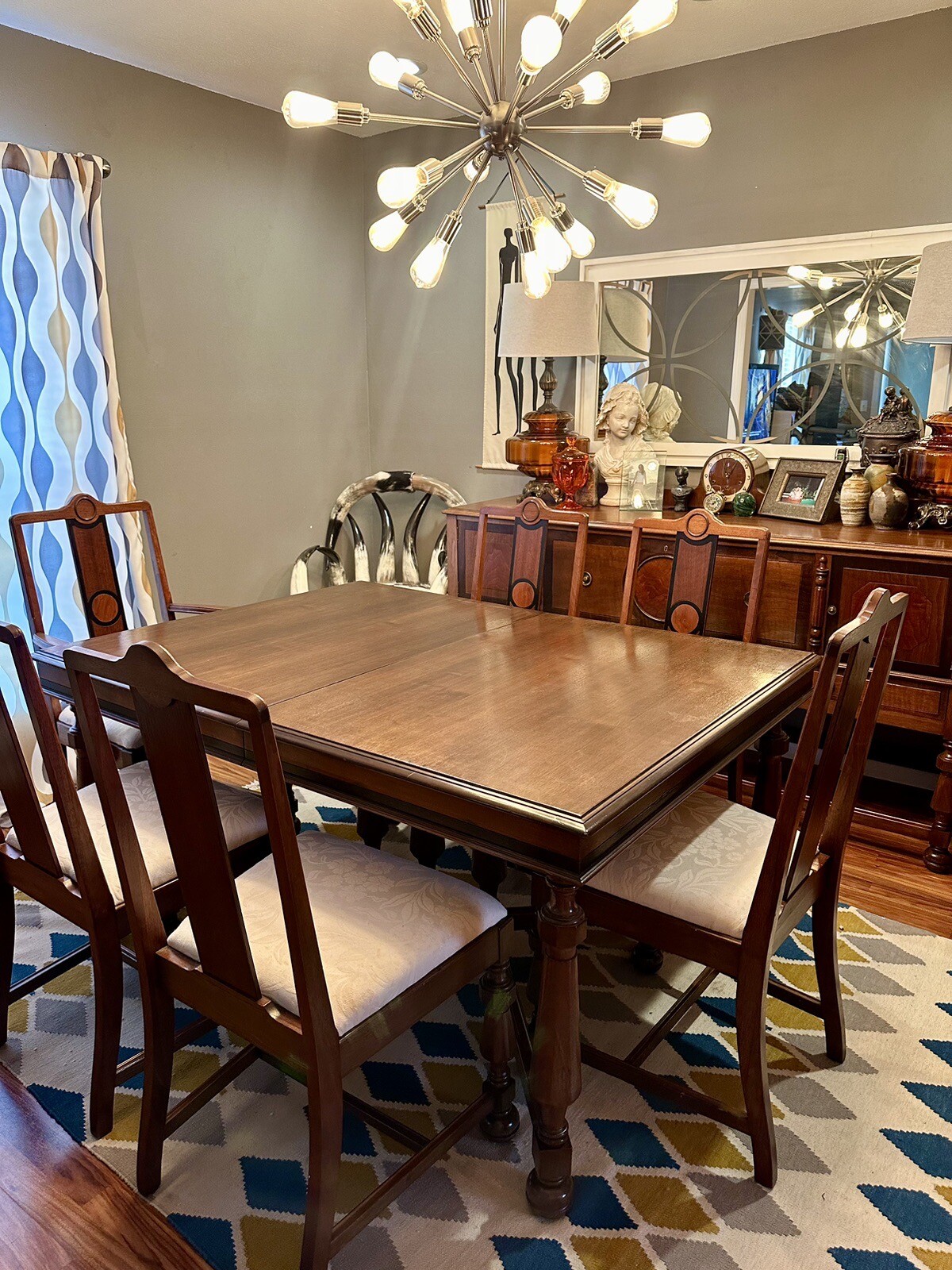 Antique Rockford Dining Room Set eBay