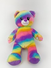 Build A Bear Rainbow Friends Multi-Color Teddy Bear Plush 17  Stuffed Toy 2018