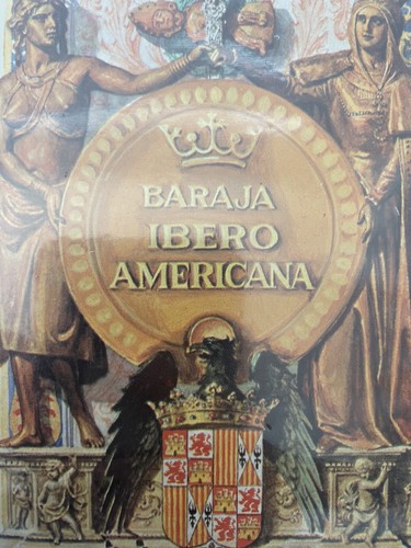 Baraja Ibero Americana Playing Card Heraclio Fournier Spain Vintage Factory Seal - Picture 10 of 11