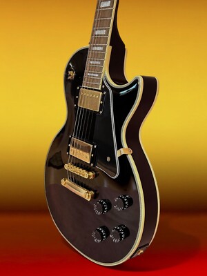 Epiphone Les Paul 50th Anniversary Ebony Electric Guitar 2002