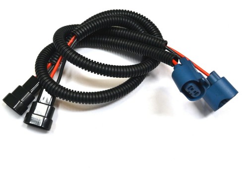 Verlängerung Draht U 9005 HB3 Zwei Gurt Kopf Licht Birne Hoch Beam Stecker Play - Bild 2 von 6
