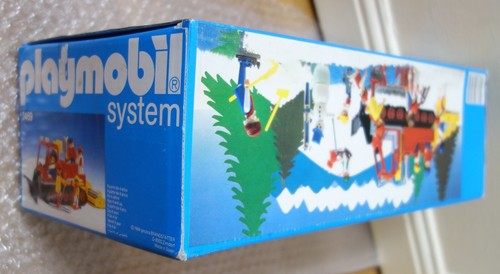 1985 Geobra Playmobil 3469 Chasse Neige Ski Excellent Nice Box ! - Imagen 4 de 15