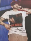 EMINEM Autographed signed 8x11.5 photo  Matted And Framed Music Legend — photo 6