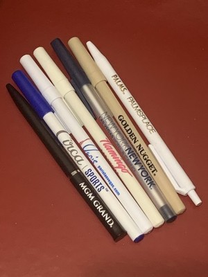 (7)  Las Vegas Hotel/Casino Variety Pens.