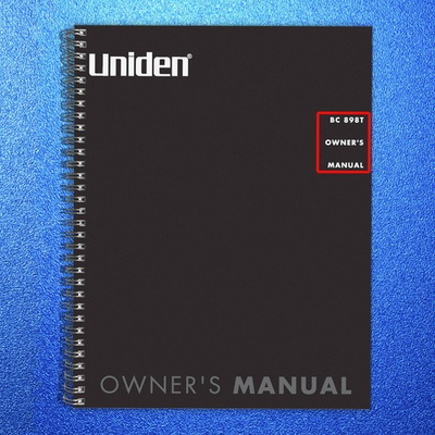 #ad #ad UNIDEN Bearcat Trunk Tracker III BC898T Operators Manual FIXED COVERED $17.01