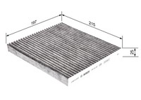 Bosch Filter, Innenraumluft 1 987 432 392 FüR Mazda