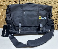 TIMBUK2 Commute Messenger Bag Medium Black Padded Laptop Luggage NEW