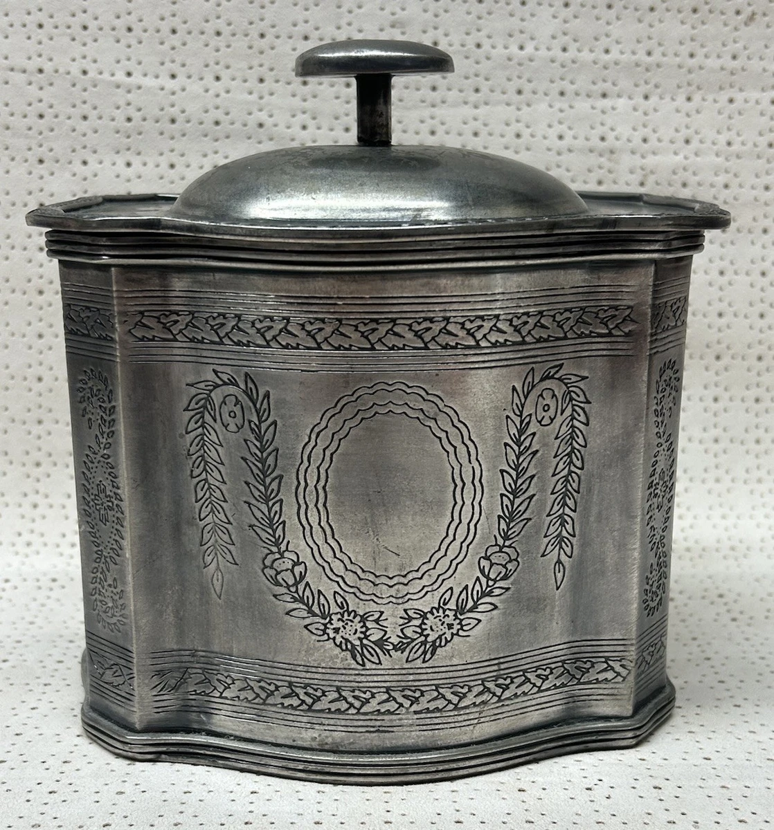 Silver Tea Caddy for sale | eBay