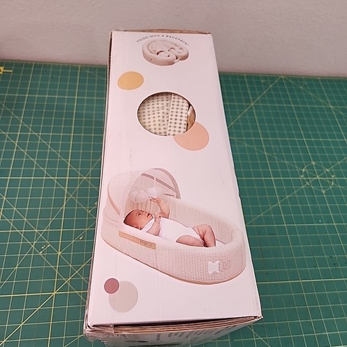 Lulyboo Premium Indoor/Outdoor Play Lounge Bassinet To-Go Gray Toys New NIP - Picture 16 of 22