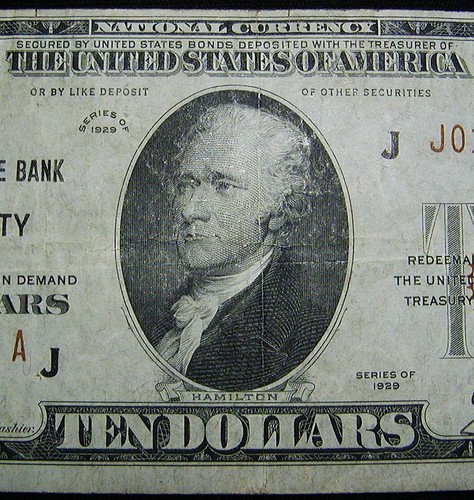 1929 UNITED STATES Ten Dollar $10 National Currency Fed Res Bank Note LOOK - Picture 4 of 24