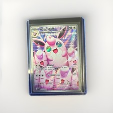Pokemon TCG Wigglytuff 105/094 Paldean Fates Illus Rare Holo 120HP ENG