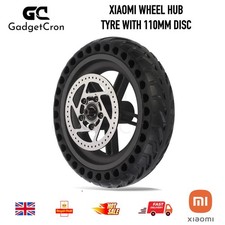 Xiaomi M365 Mi3 Electric Scooter Rear Solid Tyre Wheel Hub 110MM Disc Brake Set