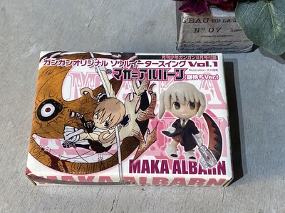 Soul Eater Maka Albarn (Special Ver.1) Swing Strap Figur Bandai Japan 1,4 Zoll
