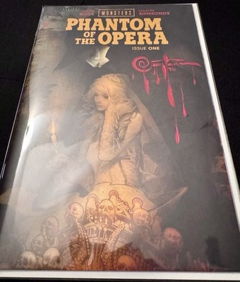 Phantom of the Opera #1 DAN QUINTANA SIGNED Red Acrylic MegaCon 2026
