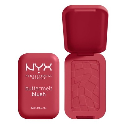 NYX PROFESSIONAL MAKEUP Buttermelt Powder Blush, Fade and TransferResistant B...