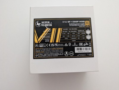 Super Flower Leadex VII XG 1300W 80+ Gold White SF-1300F14XG (WH) Power Supply