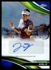 2025 Topps Chrome Tennis Blue Refractor Alexandra Eala #CA-AEA