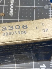 30mm Bore NDH/DELCO Co. 3306 Double Row Angular Contact Bearing