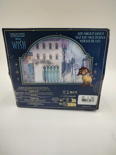 Disney Parks WISH STAR Luce Notturna LED Soft Squishy Nuova Sigillata! - Foto 5 di 8