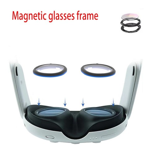 B04C - für Meta 3 Magnetisches Brillengestell Accessories Meta 3 Myopie-1890 - Zdjęcie 4 z 6