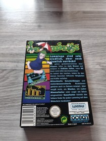 Nintendo NES Lemmings, OVP, Anleitung, Komplett