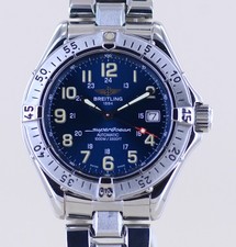 Breitling Uhr Superocean 1000M Automatic Stahl blue Diver 41mm Taucheruhr