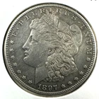 1897-S $1 Morgan Silver Dollar (89427)