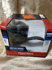 SCHLAGE Keyed Entry Accent Style Door Lever FB51 V ACC 716 aged bronze