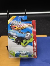 2013 Hot Wheels Treasure Hunt #136 HW Race/X-Raycers CARBONATOR Blue/Green wOH5s