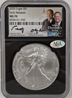 2025 EAGLE S$1 NGC MS 70 Early Releases signed by Edmund C. Moy & David J. Ryder
