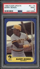 Barry Bonds Rookie Cards and Autograph Memorabilia Guide 20